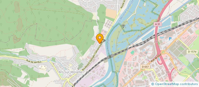 localisation de l'entreprise MONSIEUR TONY VIEUSANGE  ARS-SUR-MOSELLE