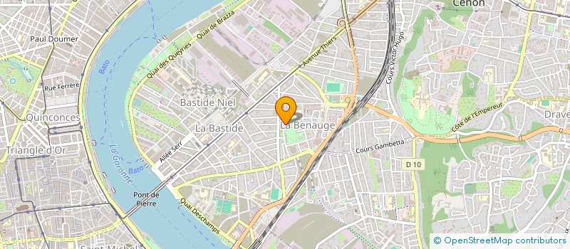 localisation de l'entreprise MONSIEUR TONY VITTET  BORDEAUX