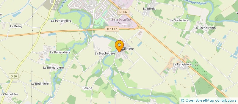 localisation de l'entreprise MONSIEUR TONY VOISNEAU à MONTAIGU-VENDEE