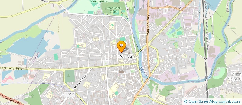 localisation de l'entreprise MONSIEUR TONY WAEGHE à SOISSONS