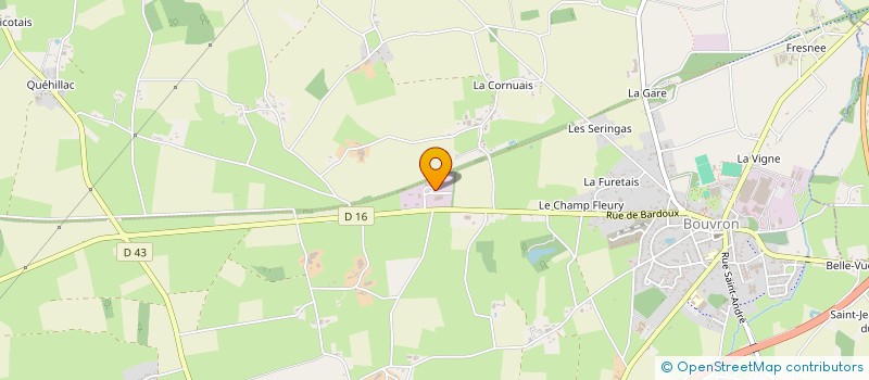 localisation de l'entreprise MONSIEUR TONY WEISS  BOUVRON