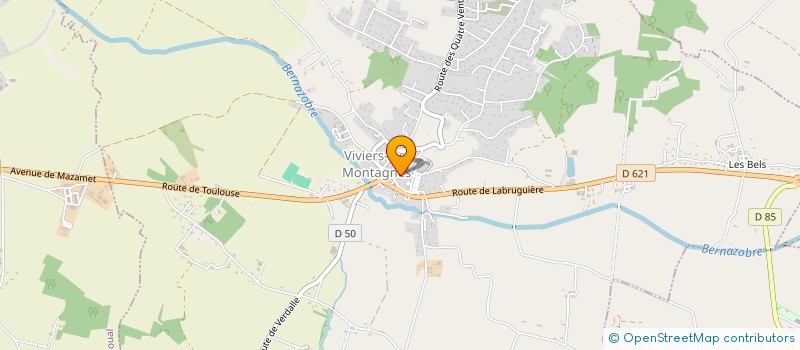 localisation de l'entreprise MONSIEUR TONY ZIEGLER  VIVIERS-LES-MONTAGNES