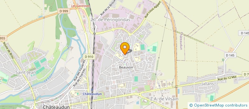 localisation de l'entreprise MONSIEUR TOORYALI QADIRI à CHATEAUDUN
