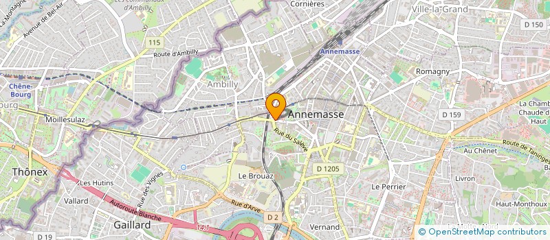 localisation de l'entreprise MONSIEUR TOPAZ FALLU  AMBILLY