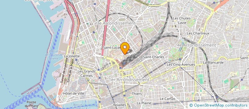 localisation de l'entreprise MONSIEUR TOPON MONDAL  MARSEILLE