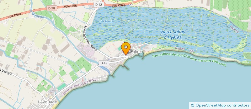 localisation de l'entreprise MONSIEUR TORCATO ANTUNES à HYERES
