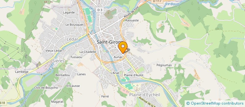 localisation de l'entreprise MONSIEUR TORCUATO RUIZ ALFARO à SAINT-GIRONS