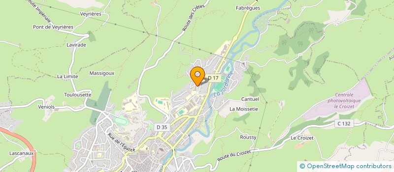 localisation de l'entreprise MONSIEUR TORGE WILKENS à AURILLAC