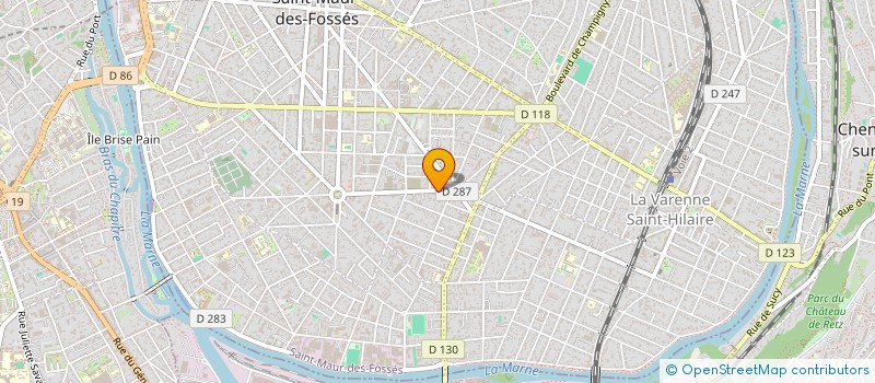 localisation de l'entreprise MONSIEUR TORGOL SAMSOR  SAINT-MAUR-DES-FOSSES