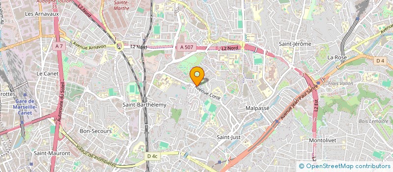 localisation de l'entreprise MONSIEUR TORKI BOUTITAOU à MARSEILLE