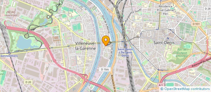 localisation de l'entreprise MONSIEUR TOROMAS SIKA  L'ILE-SAINT-DENIS