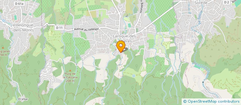 localisation de l'entreprise MONSIEUR TORSTEN GRUNNER  LAROQUE-DES-ALBERES