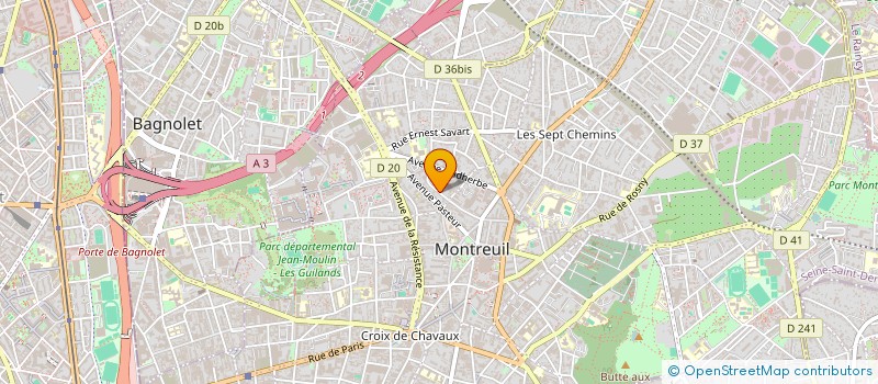 localisation de l'entreprise MONSIEUR TORSTEN TORZ à MONTREUIL