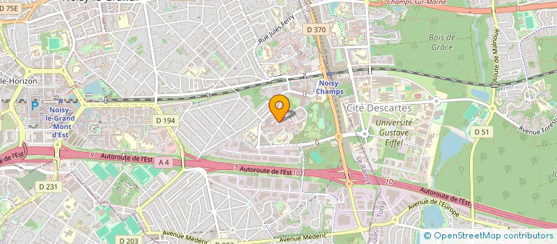 localisation de l'entreprise MONSIEUR TORYALI GHAFARI  NOISY-LE-GRAND