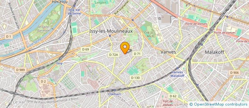 localisation de l'entreprise MONSIEUR TOSHIT YAMAHATA à ISSY-LES-MOULINEAUX