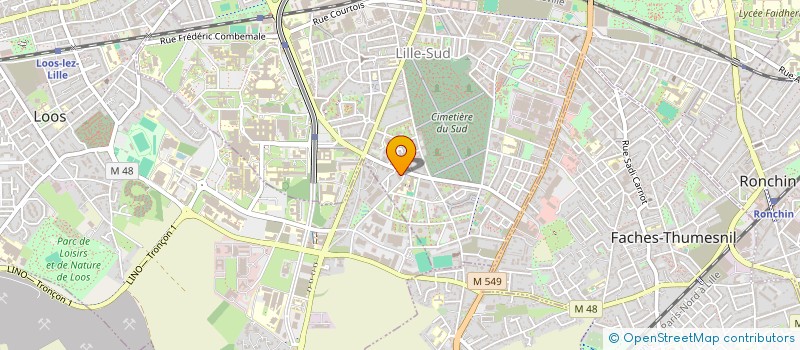 localisation de l'entreprise MONSIEUR TOTO ZAMUNI  LILLE