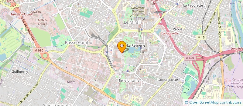 localisation de l'entreprise MONSIEUR TOUATI BELFADEL à TOULOUSE