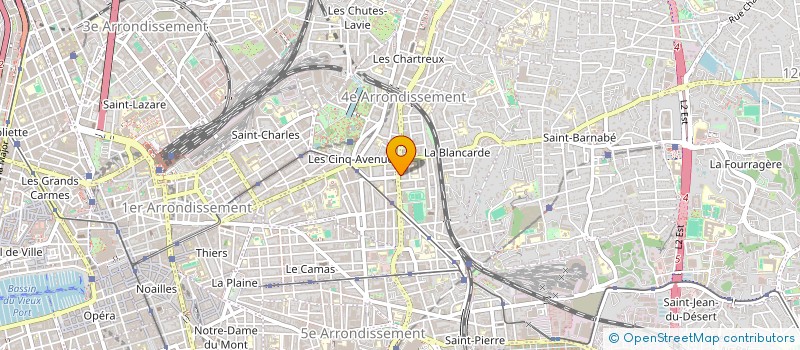 localisation de l'entreprise MONSIEUR TOUATI BELHAMIDECHE  MARSEILLE