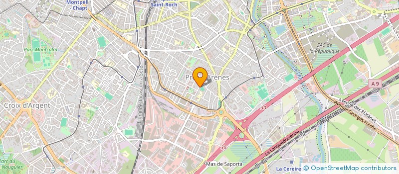 localisation de l'entreprise MONSIEUR TOUATI HAMOU MAMAR à MONTPELLIER