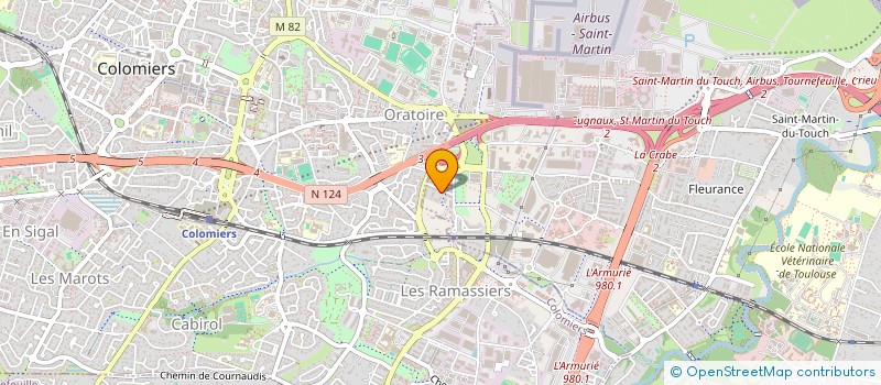 localisation de l'entreprise MONSIEUR TOUATI KRERI à TOULOUSE