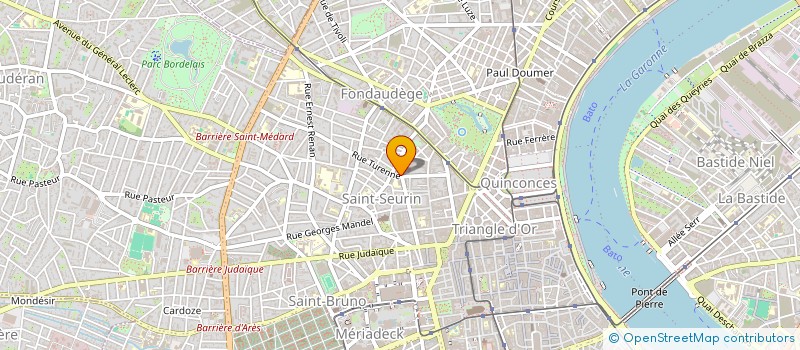 localisation de l'entreprise MONSIEUR TOUBAL MAAMAR  BORDEAUX