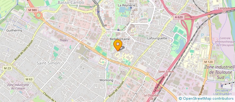 localisation de l'entreprise MONSIEUR TOUBAN FARISSI à TOULOUSE