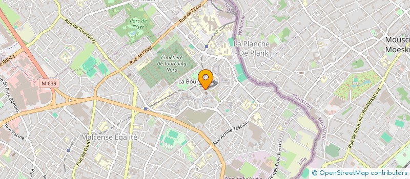 localisation de l'entreprise MONSIEUR TOUFEK HACHLOUF  TOURCOING