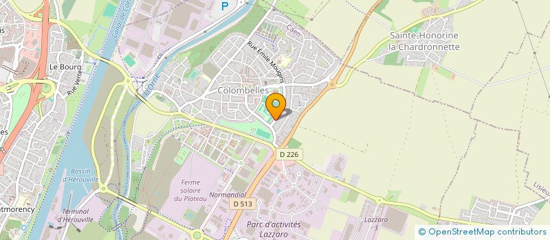 localisation de l'entreprise MONSIEUR TOUFFIK DEHBI  COLOMBELLES