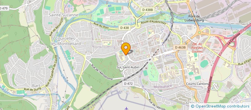 localisation de l'entreprise MONSIEUR TOUFIC FRITTIS à MONTBELIARD
