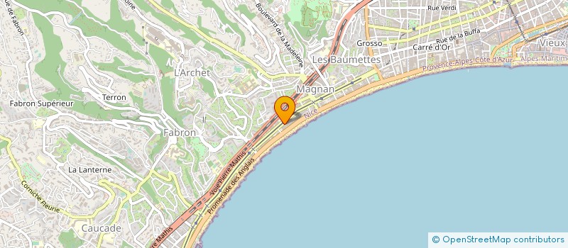 localisation de l'entreprise MONSIEUR TOUFIC SEKLAOUI à NICE