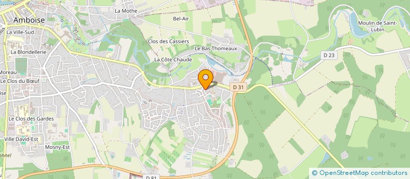 localisation de l'entreprise MONSIEUR TOUFICK LATRACH  AMBOISE