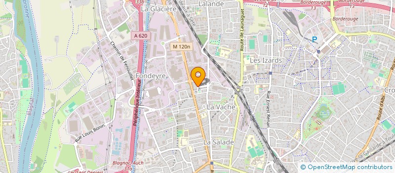 localisation de l'entreprise MONSIEUR TOUFIG BENYAMINA à TOULOUSE
