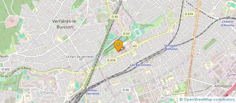 localisation de l'entreprise MONSIEUR TOUFIK ABDELGUERFI à ANTONY