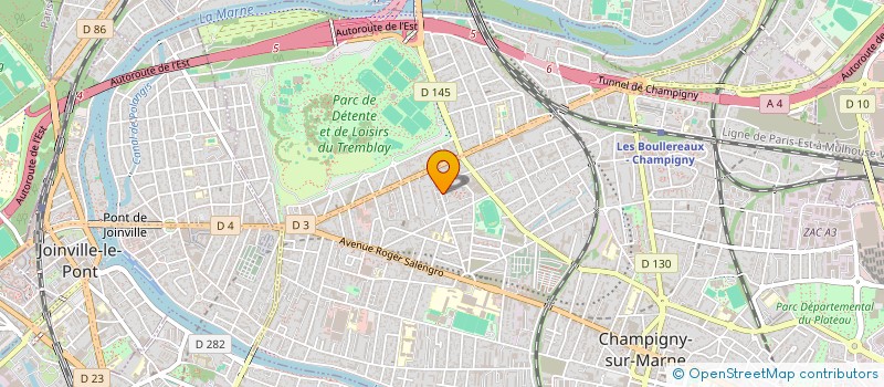 localisation de l'entreprise MONSIEUR TOUFIK ABLOUL à CHAMPIGNY-SUR-MARNE