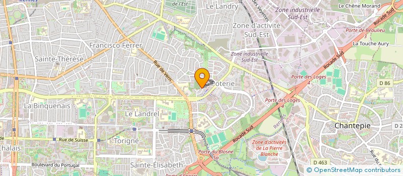 localisation de l'entreprise MONSIEUR TOUFIK ADA  RENNES