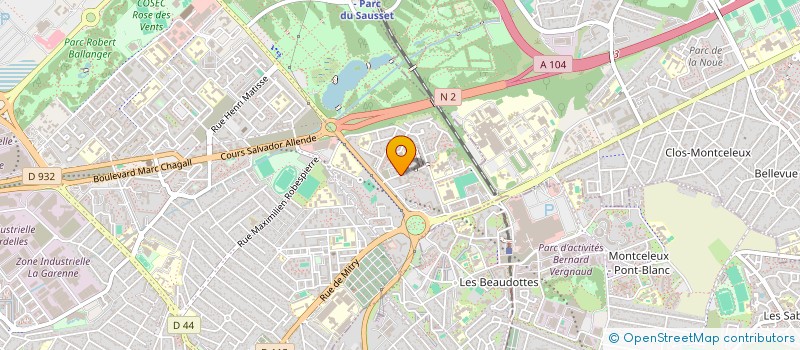 localisation de l'entreprise MONSIEUR TOUFIK AINNAOUI  MONTFERMEIL