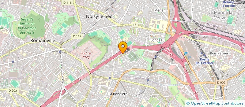 localisation de l'entreprise MONSIEUR TOUFIK AMARA  NOISY-LE-SEC