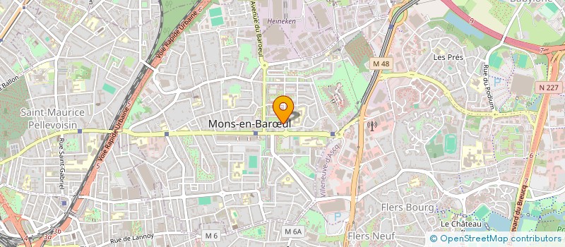 localisation de l'entreprise MONSIEUR TOUFIK ARHAB  MONS-EN-BARUL