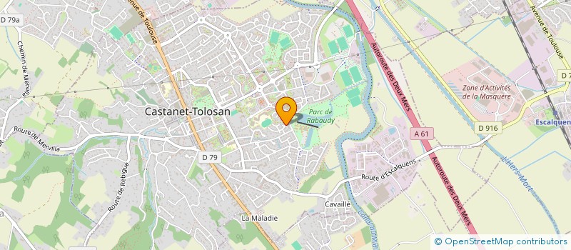 localisation de l'entreprise MONSIEUR TOUFIK BAALI à CASTANET-TOLOSAN