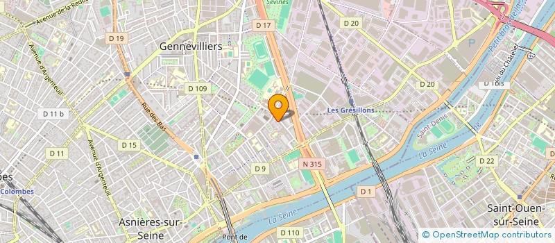 localisation de l'entreprise MONSIEUR TOUFIK BAIT à GENNEVILLIERS