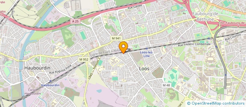 localisation de l'entreprise MONSIEUR TOUFIK BEN AHMED  LOOS