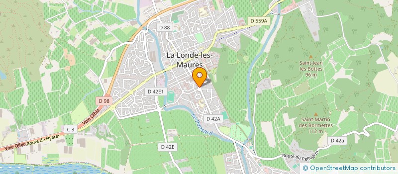 localisation de l'entreprise MONSIEUR TOUFIK BENBRAHIM  LA LONDE-LES-MAURES