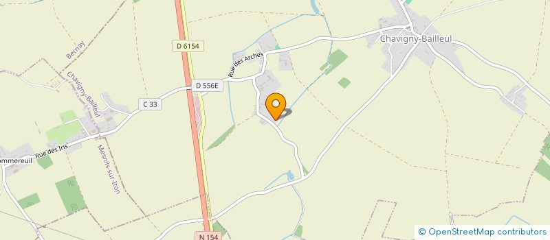 localisation de l'entreprise MONSIEUR TOUFIK BENCHABANE  CHAVIGNY-BAILLEUL