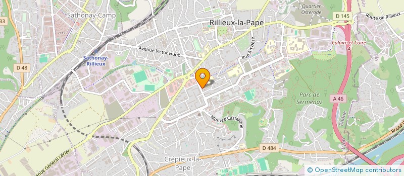 localisation de l'entreprise MONSIEUR TOUFIK BENELMAADADI  RILLIEUX-LA-PAPE