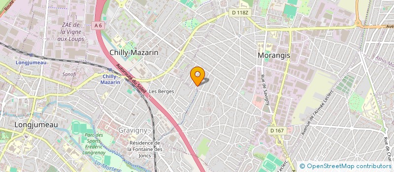 localisation de l'entreprise MONSIEUR TOUFIK BENZIDANE à MORANGIS