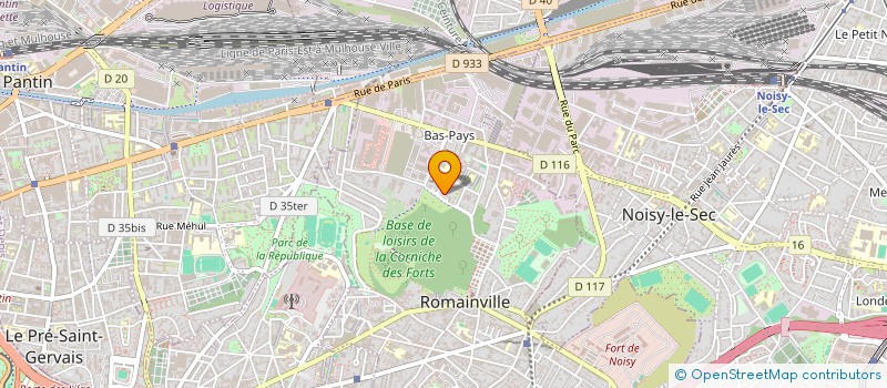 localisation de l'entreprise MONSIEUR TOUFIK BOUCENNA à ROMAINVILLE