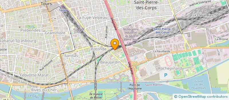 localisation de l'entreprise MONSIEUR TOUFIK BOUCETTA  TOURS