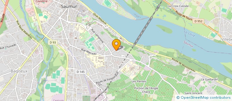 localisation de l'entreprise MONSIEUR TOUFIK BOUCHAREB  SAUMUR