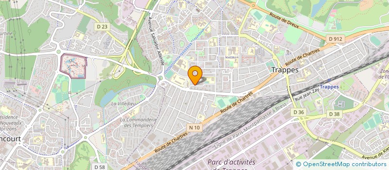 localisation de l'entreprise MONSIEUR TOUFIK BOUHIT à TRAPPES