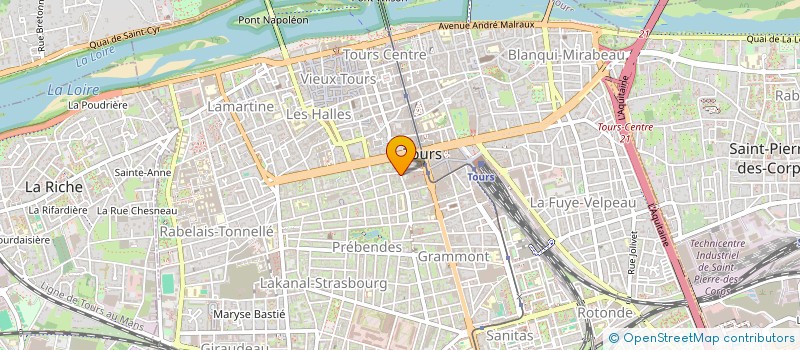 localisation de l'entreprise MONSIEUR TOUFIK BOUKEMOUCHE  TOURS